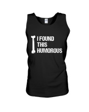 DAD JOKES - I FOUND THIS HUMERUS 2 Unisex Tank tile
