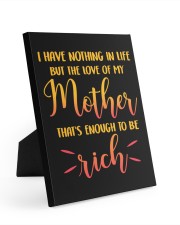 LOVE OF MY MOTHER Easel-Back Gallery Wrapped Canvas tile