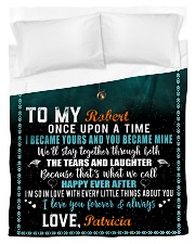 CUSTOM VALENTINE'S GIFT - HAPPY EVER AFTER Duvet Cover tile