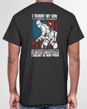 Best Father's Day Gift - I Taught My Son Classic T-Shirt garment-tshirt-unisex-back-04