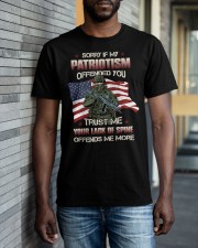 Best Gift For Veteran - My Patriotism Classic T-Shirt apparel-classic-tshirt-lifestyle-front-40