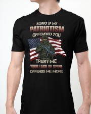 Best Gift For Veteran - My Patriotism Classic T-Shirt apparel-classic-tshirt-lifestyle-front-61