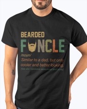 Best Father's Day gift - Bearded Funcle Classic T-Shirt apparel-classic-tshirt-lifestyle-front-96