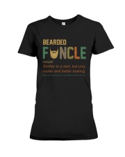 Best Father's Day gift - Bearded Funcle Premium Fit Ladies Tee tile