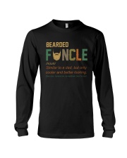 Best Father's Day gift - Bearded Funcle Long Sleeve Tee tile