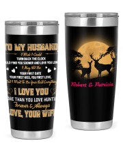 CUSTOM GIFT - LOVE YOU MORE THAN HUNTING 20oz Tumbler tile