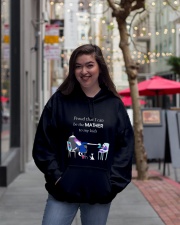 MATHER - Single mom's matter Hooded Sweatshirt lifestyle-unisex-hoodie-front-2