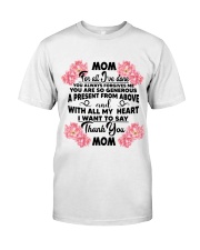 THANK YOU MOM Premium Fit Mens Tee tile