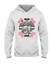 THANK YOU MOM Hooded Sweatshirt front