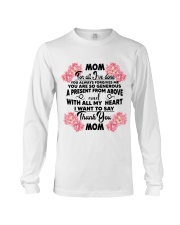 THANK YOU MOM Long Sleeve Tee tile