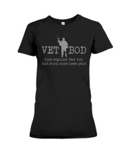 FOR VETERAN DAD - VET BOD 1 Premium Fit Ladies Tee tile