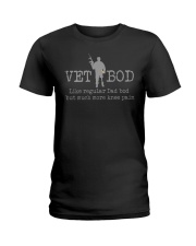 FOR VETERAN DAD - VET BOD 1 Ladies T-Shirt tile