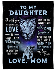 Joy and Peace - Lioness ver Fleece Blanket tile