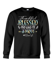 Best Mother's Day Gift - Thankful Blessed Floral Crewneck Sweatshirt tile