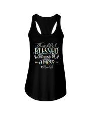 Best Mother's Day Gift - Thankful Blessed Floral Ladies Flowy Tank tile