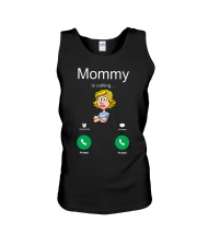 MOMMY IS CALLING Unisex Tank tile
