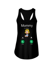 MOMMY IS CALLING Ladies Flowy Tank tile