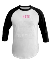 I HATE MY MOM Baseball Tee tile
