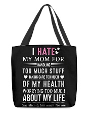 I HATE MY MOM All-Over Tote tile