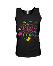 MOM - MY HERO Unisex Tank tile
