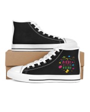 MOM - MY HERO Women's High Top White Shoes tile