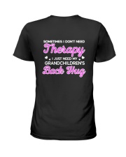 JUST NEED GRANDCHILDREN'S BACK HUG Ladies T-Shirt tile