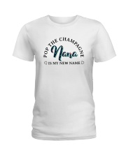 Pop the Champagne - Mother's Day gift Ladies T-Shirt tile