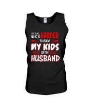 FOR MOMMY - WHO IS HARDER TO RAISE 2 Unisex Tank tile