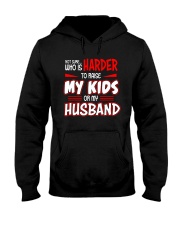FOR MOMMY - WHO IS HARDER TO RAISE 2 Hooded Sweatshirt tile