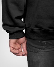 Thanks for raising a positive woman Hooded Sweatshirt garment-hooded-sweatshirt-detail-back-hip-02