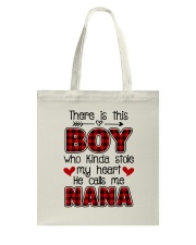 Best Mother's Day gift for Nana - He calls me Nana Tote Bag tile