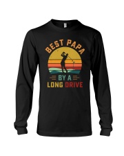 Best Father's Day Gift For Golfer Papa Long Sleeve Tee tile