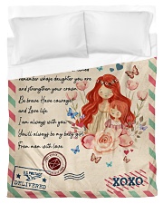 LETTER TO MY DAUGHTER - Gift for Mother's Day Duvet Cover tile