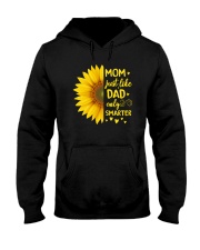 Funny Mother's Day Gift - Mom's smarter than Dad Hooded Sweatshirt tile