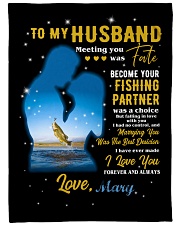 CUSTOM VALENTINE'S GIFT - YOUR FISHING PARTNER 2 Fleece Blanket tile