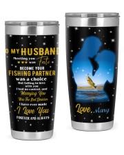 CUSTOM VALENTINE'S GIFT - YOUR FISHING PARTNER 2 20oz Tumbler tile