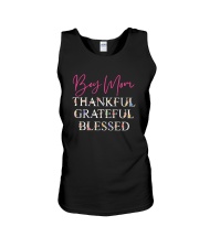 Best Mother's Day Gift - Boy Mom Floral Unisex Tank tile