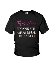 Best Mother's Day Gift - Boy Mom Floral Youth T-Shirt tile