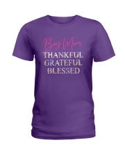 Best Mother's Day Gift - Boy Mom Floral Ladies T-Shirt front