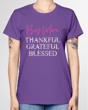 Best Mother's Day Gift - Boy Mom Floral Ladies T-Shirt garment-tshirt-ladies-front-01