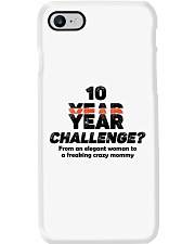10-YEAR-CHALLENGE: Mom's change Phone Case tile