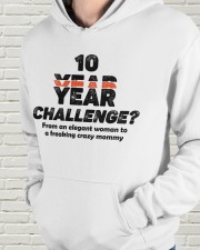 10-YEAR-CHALLENGE: Mom's change Hooded Sweatshirt apparel-hooded-sweatshirt-lifestyle-front-62