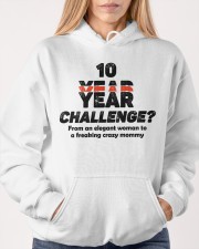 10-YEAR-CHALLENGE: Mom's change Hooded Sweatshirt apparel-hooded-sweatshirt-lifestyle-front-85