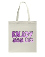 Enjoy Mom Life - Purple Tote Bag tile