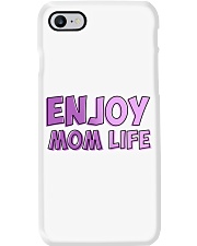 Enjoy Mom Life - Purple Phone Case tile