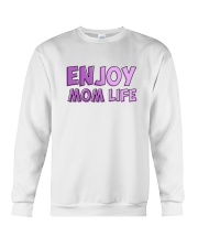 Enjoy Mom Life - Purple Crewneck Sweatshirt tile