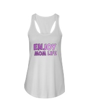 Enjoy Mom Life - Purple Ladies Flowy Tank tile
