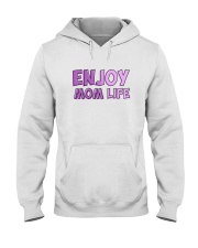 Enjoy Mom Life - Purple Hooded Sweatshirt tile