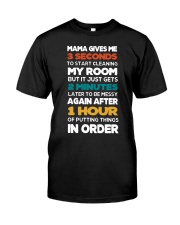3 seconds - 2 minutes - 1 hour Classic T-Shirt tile
