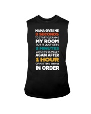 3 seconds - 2 minutes - 1 hour Sleeveless Tee tile